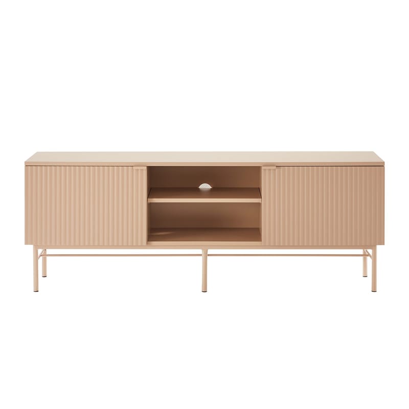 TV-bord HOME4YOU Sequence 150x40x55 cm Cappuccino - cappuccino - Møbler - Mediamøbel & tv møbel - TV-benk & mediabenk