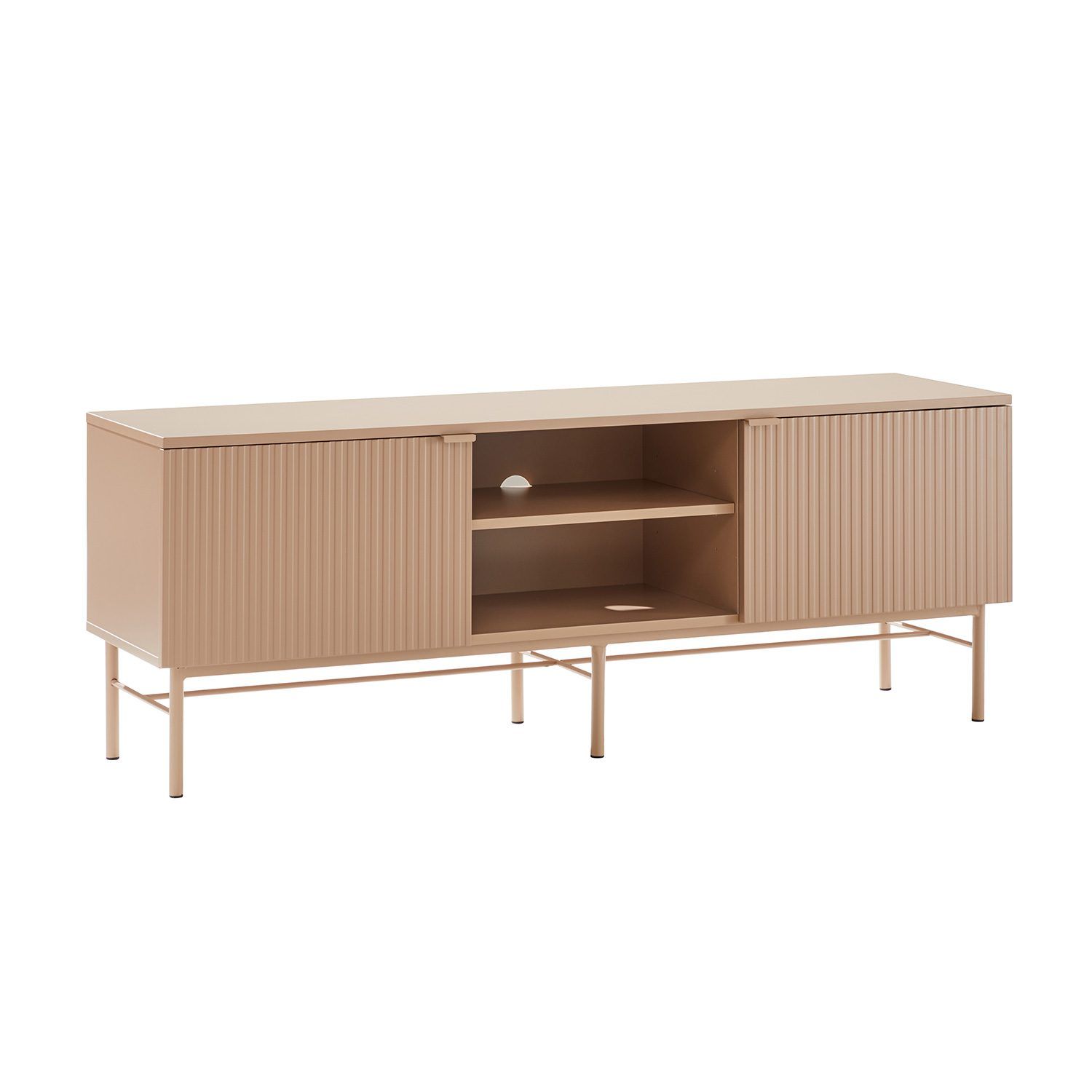TV-bord HOME4YOU Sequence 150x40x55 cm Cappuccino - cappuccino
