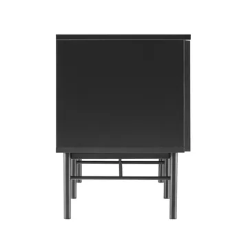 TV-bord HOME4YOU Sequence 150x40x55 cm Svart - svart - Møbler - Mediamøbel & tv møbel - TV-benk & mediabenk