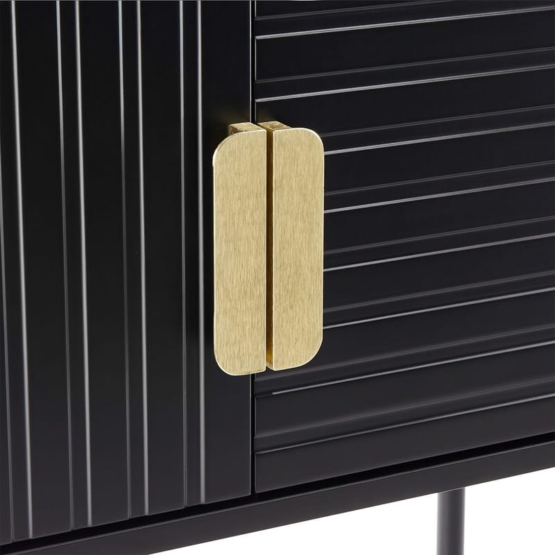 TV-bord HOME4YOU Pixar 150x40x50 cm svart - svart - Møbler - Mediamøbel & tv møbel - TV-benk & mediabenk