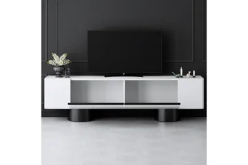 TV-bord Hvit / Svart - Hvit / Svart - Møbler - Mediamøbel & tv møbel - TV-benk & mediabenk
