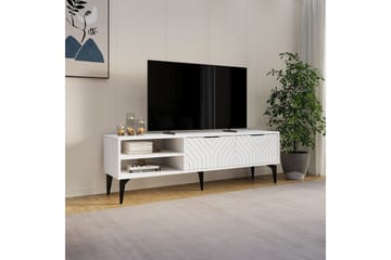 TV-bord Lyven Hvit - Hvit - Møbler - Mediamøbel & tv møbel - TV-benk & mediabenk