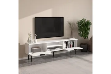TV-bord Ranjit Hvit - Hvit - Møbler - Mediamøbel & tv møbel - TV-benk & mediabenk