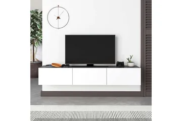 TV-bord Rasab 180 Antrasitt / Hvit - Antrasitt / Hvit - Møbler - Mediamøbel & tv møbel - TV-benk & mediabenk