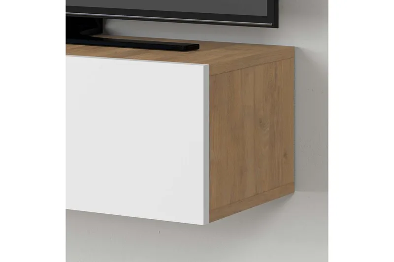 TV-bord Rasab Sudamaleik / Hvit - Sudamaleik / Hvit - Møbler - Mediamøbel & tv møbel - TV-benk & mediabenk