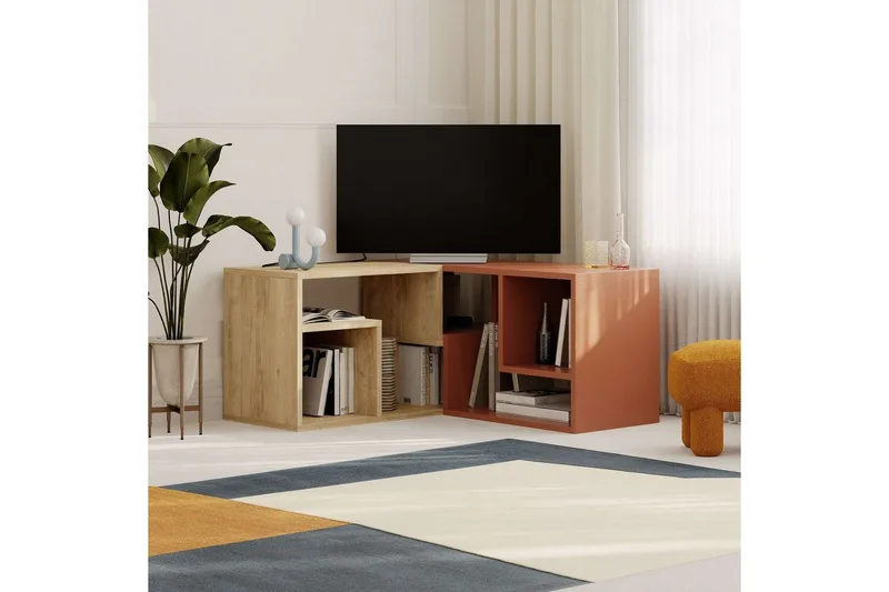 TV-bord Ravena Sudamaleik / Kanel - Sudamaleik / Kanel - Møbler - Mediamøbel & tv møbel - TV-benk & mediabenk