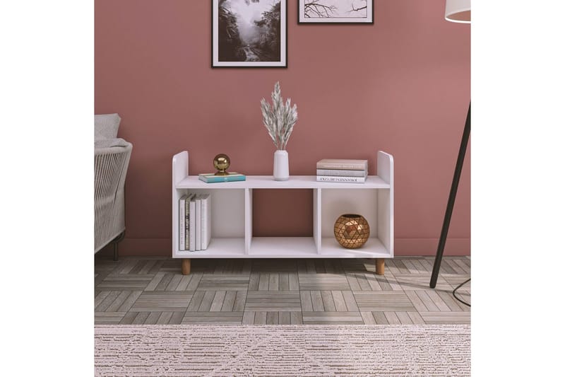 TV-bord Sakarya 1 Hvit - Hvit - Møbler - Mediamøbel & tv møbel - TV-benk & mediabenk