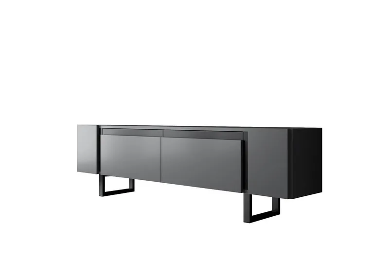 TV-bord Sozi Antrasitt / Svart - Antrasitt / Svart - Møbler - Mediamøbel & tv møbel - TV-benk & mediabenk