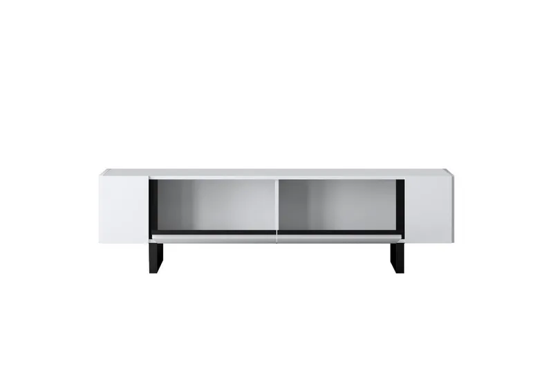 TV-bord Sozi Hvit / Svart - Hvit / Svart - Møbler - Mediamøbel & tv møbel - TV-benk & mediabenk