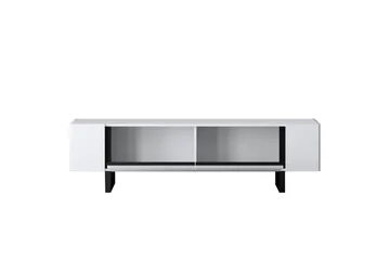 TV-bord Sozi Hvit / Svart - Hvit / Svart - Møbler - Mediamøbel & tv møbel - TV-benk & mediabenk
