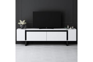 TV-bord Sozi Hvit / Svart - Hvit / Svart - Møbler - Mediamøbel & tv møbel - TV-benk & mediabenk