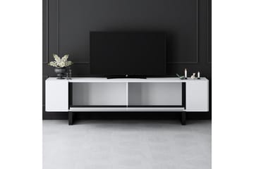 TV-bord Sozi Hvit / Svart - Hvit / Svart - Møbler - Mediamøbel & tv møbel - TV-benk & mediabenk