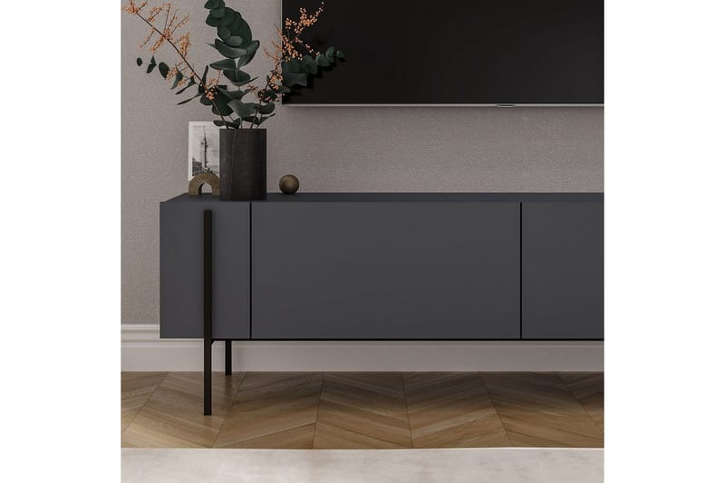 TV-bord Stira Antrasitt - Antrasitt - Møbler - Mediamøbel & tv møbel - TV-benk & mediabenk