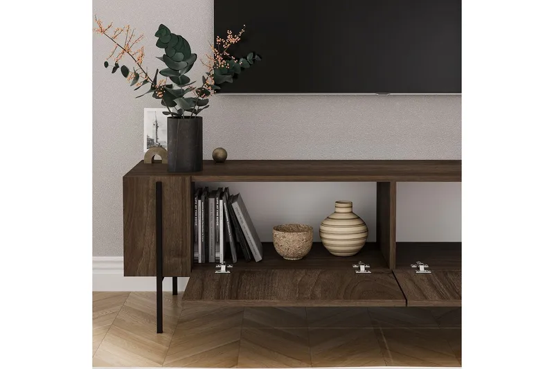 TV-bord Stira Valnøtt - Valnøtt - Møbler - Mediamøbel & tv møbel - TV-benk & mediabenk