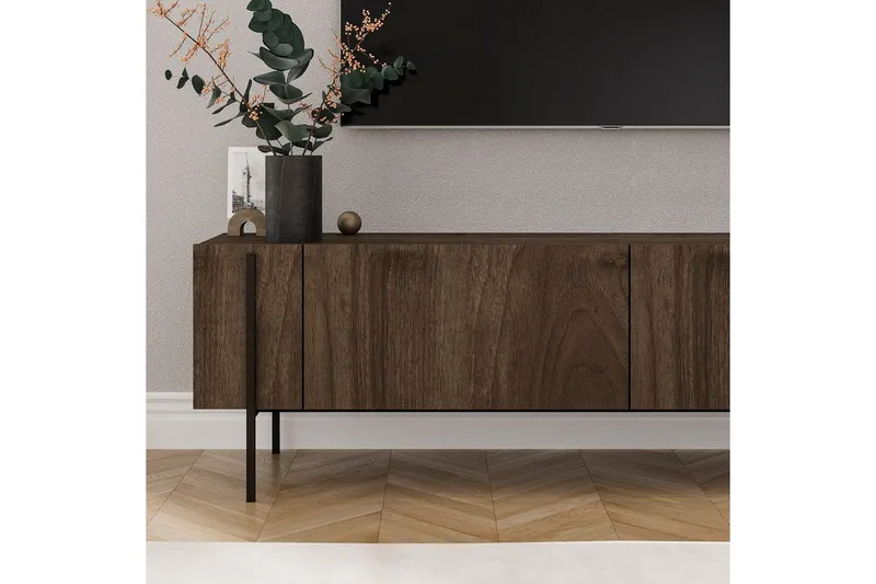 TV-bord Stira Valnøtt - Valnøtt - Møbler - Mediamøbel & tv møbel - TV-benk & mediabenk