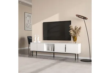 TV-bord Zeiran Hvit - Hvit - Møbler - Mediamøbel & tv møbel - TV-benk & mediabenk
