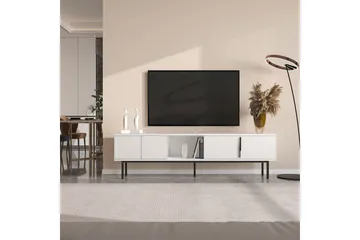 TV-bord Zeiran Hvit - Hvit - Møbler - Mediamøbel & tv møbel - TV-benk & mediabenk
