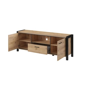 TV-enhet Aktiv 2 dører 1 skuff - 180 cm - Møbler - Mediamøbel & tv møbel - TV-benk & mediabenk