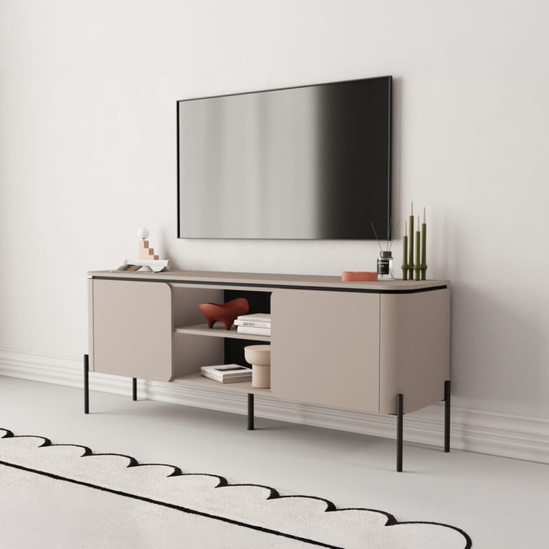 TV-enhet Bello 2 Dører - Møbler - Mediamøbel & tv møbel - TV-benk & mediabenk