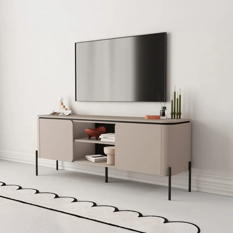 TV-enhet Bello 2 Dører - Møbler - Mediamøbel & tv møbel - TV-benk & mediabenk