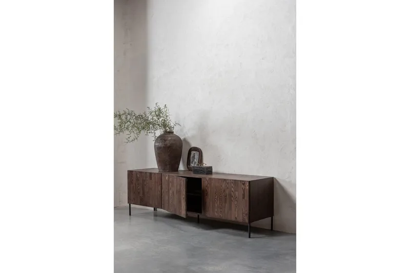 TV-enhet Bono - Brun, Ask - Møbler - Mediamøbel & tv møbel - TV-skap