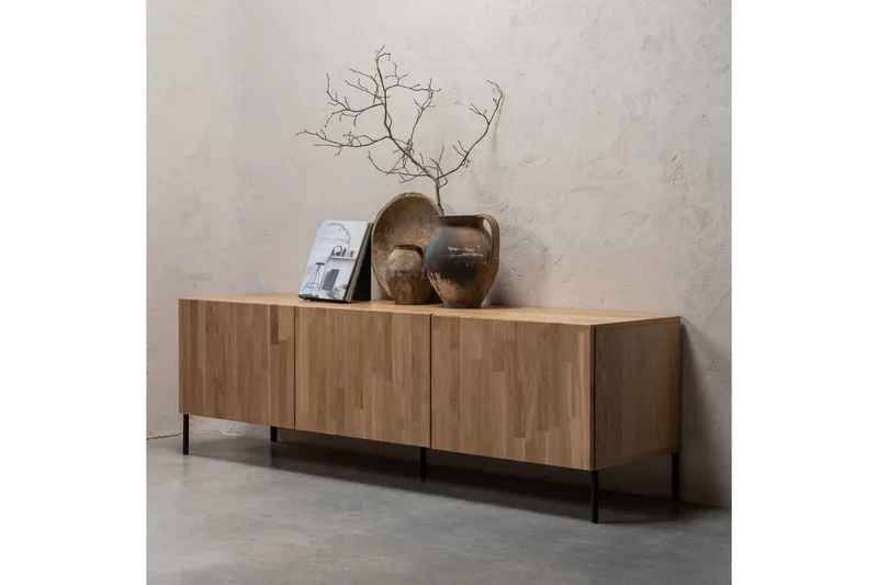 TV-enhet Bono - Naturlig, Eik - Møbler - Mediamøbel & tv møbel - TV-skap