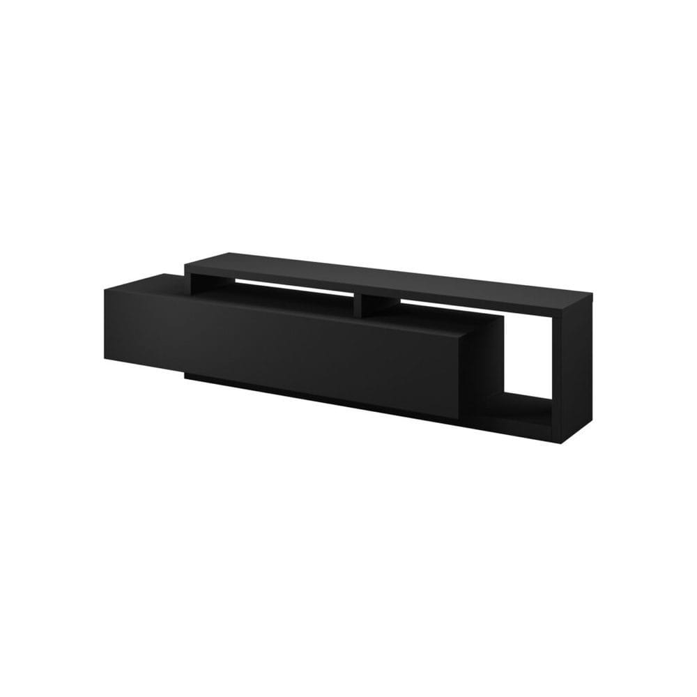 TV-enhet Bota 1 Skuff - Black Supermatt