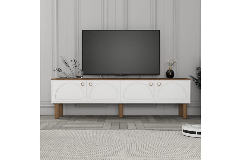 TV-enhet Cool Hvit - Hvit - Møbler - Mediamøbel & tv møbel - TV-benk & mediabenk