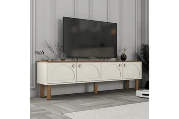TV-enhet Cool Krem - Krem - Møbler - Mediamøbel & tv møbel - TV-benk & mediabenk