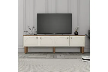 TV-enhet Cool Krem - Krem - Møbler - Mediamøbel & tv møbel - TV-benk & mediabenk