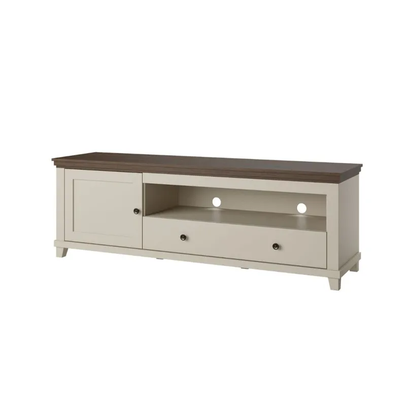 TV-enhet Evora 1 dør 1 skuff, Lys Beige