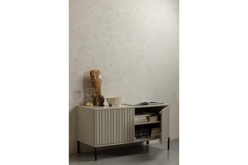 TV-enhet New Gravure - Støv, 100 cm - Møbler - Mediamøbel & tv møbel - TV-skap