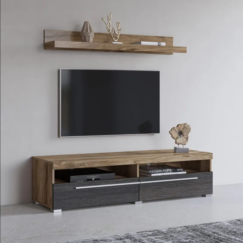 TV-enhet Roger 2 Flaps - Møbler - Mediamøbel & tv møbel - TV-benk & mediabenk