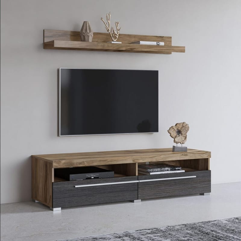 TV-enhet Roger 2 Flaps - Møbler - Mediamøbel & tv møbel - TV-benk & mediabenk