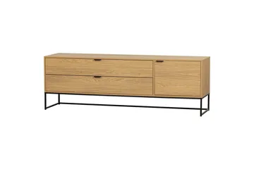 TV-enhet Silas - Eik, Eik, 180 cm - Møbler - Mediamøbel & tv møbel - TV-benk & mediabenk
