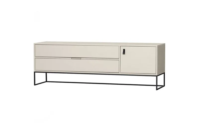 TV-enhet Silas, Støv, Børstet furu, 180 cm