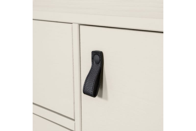 TV-enhet Silas - Støv, Børstet furu, 180 cm - Møbler - Mediamøbel & tv møbel - TV-benk & mediabenk