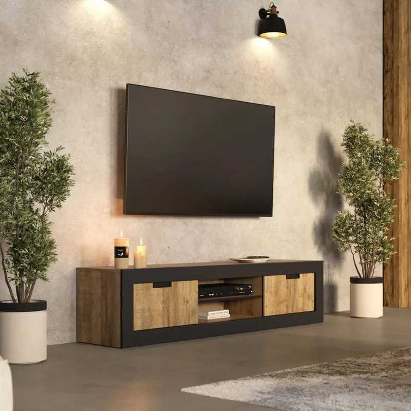 TV-enhet Tudor 2 Dører - Møbler - Mediamøbel & tv møbel - TV-benk & mediabenk