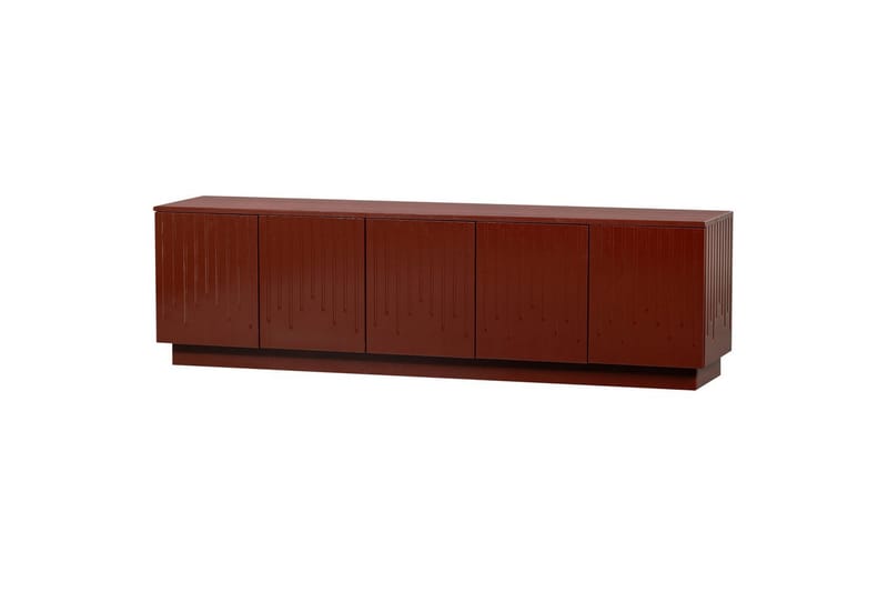 TV-enhet Pencil - Merlot Gloss - Møbler - Mediamøbel & tv møbel - TV-skap