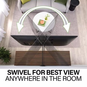 TV-feste Sanus 4D Max Vesa 400x400 32–65 Full Motion svart - Svart - Møbler - Mediamøbel & tv møbel - Mediestativ & veggfeste