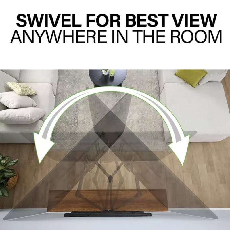 TV-feste Sanus 4D Max Vesa 600x400 42-90 Full Motion Svart - Svart - Møbler - Mediamøbel & tv møbel - Mediestativ & veggfeste