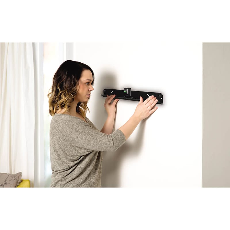 TV-feste Sanus Fixed Max Vesa 600x400 47–80 svart - Svart - Møbler - Mediamøbel & tv møbel - Mediestativ & veggfeste