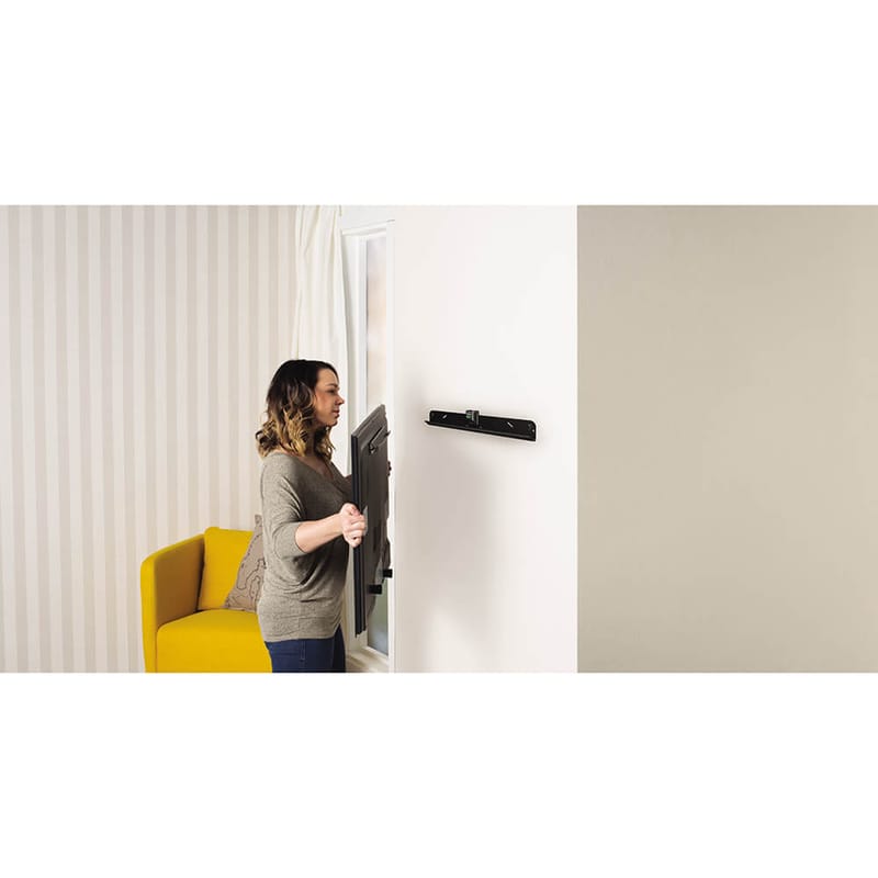 TV-feste Sanus Fixed Max Vesa 600x400 47–80 svart - Svart - Møbler - Mediamøbel & tv møbel - Mediestativ & veggfeste