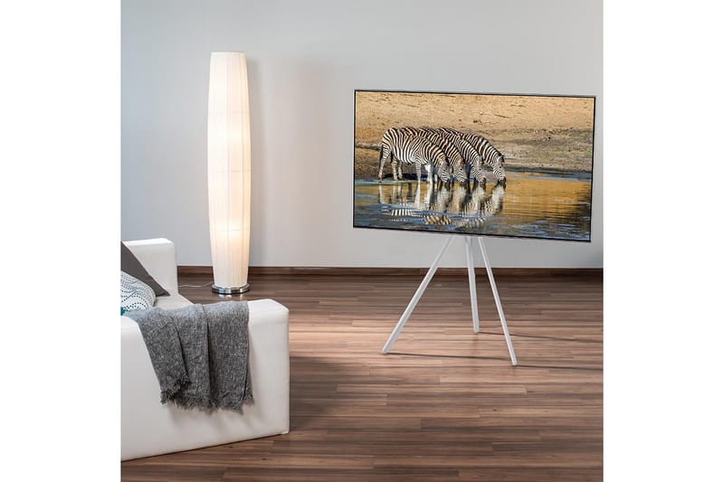 TV Gulvstativ Hama Design Opptil 75 Hvit - Hvit - Møbler - Mediamøbel & tv møbel - Mediestativ & veggfeste