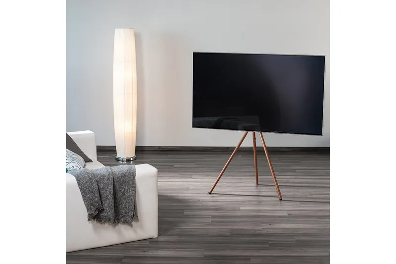 TV Gulvstativ Hama Design Opptil 75 - Mørkebrun - Møbler - Mediamøbel & tv møbel - Mediestativ & veggfeste