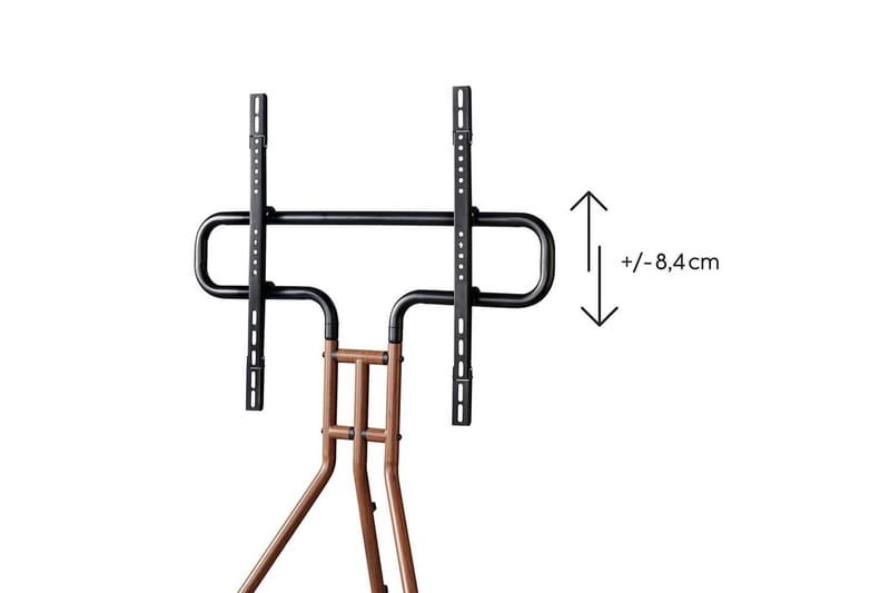 TV Gulvstativ Hama Design Opptil 75 - Mørkebrun - Møbler - Mediamøbel & tv møbel - Mediestativ & veggfeste