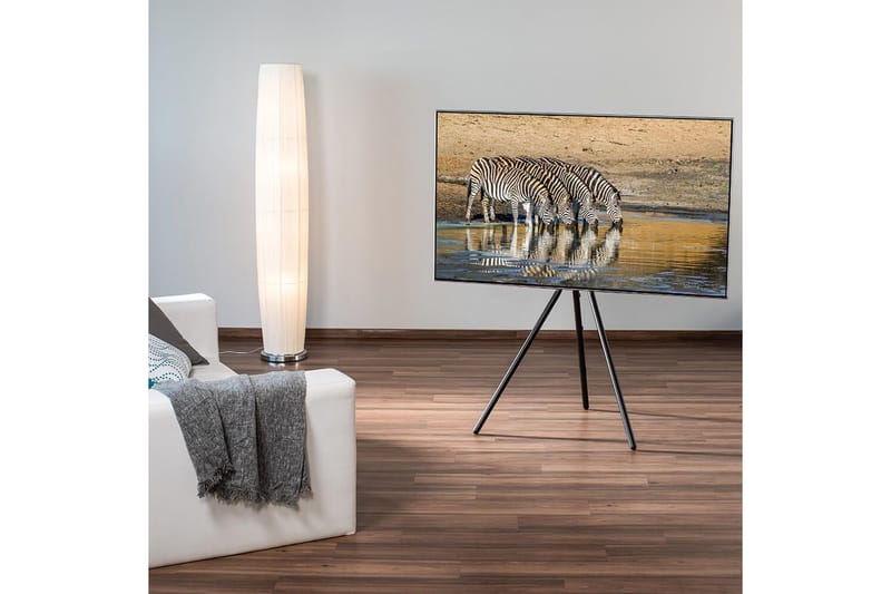 TV Gulvstativ Hama Design Opptil 75 Svart - Svart - Møbler - Mediamøbel & tv møbel - Mediestativ & veggfeste