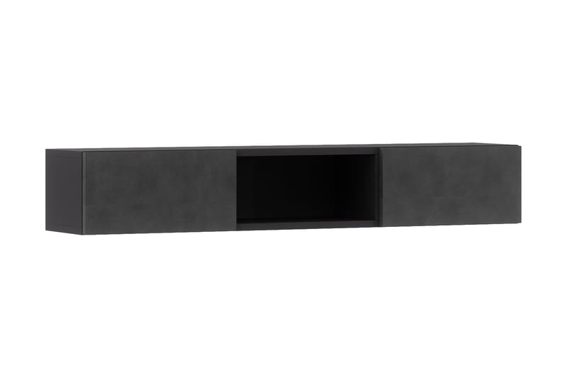 Anjal Tv-hylle 25x20 cm - Svart - Møbler - Mediamøbel & tv møbel - TV-hylle