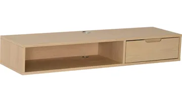 TV-hylle Torsen 110 cm - Hvitpigmentert eik - Møbler - Mediamøbel & tv møbel - TV-hylle