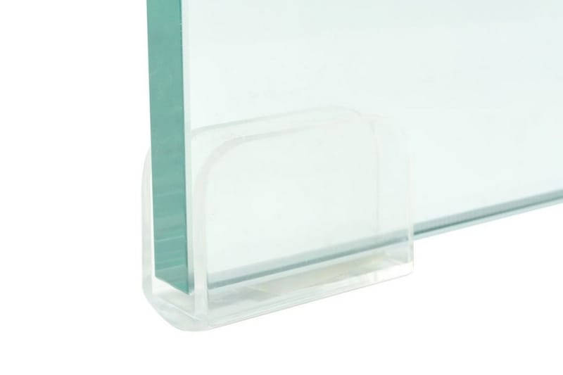 TV-benk glass klar 70x30x13 cm - Transparent - Møbler - Mediamøbel & tv møbel - TV-hylle
